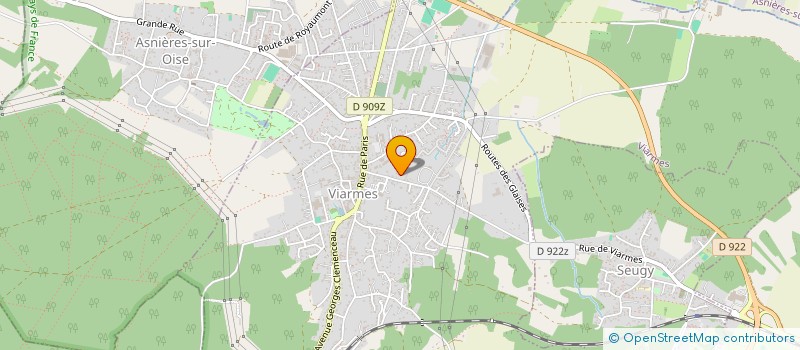 localisation de l'entreprise SCI R.G.A.  VIARMES