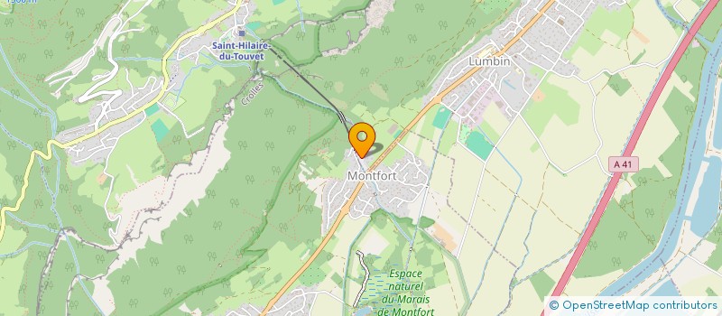 localisation de l'entreprise SCI R G B  LUMBIN