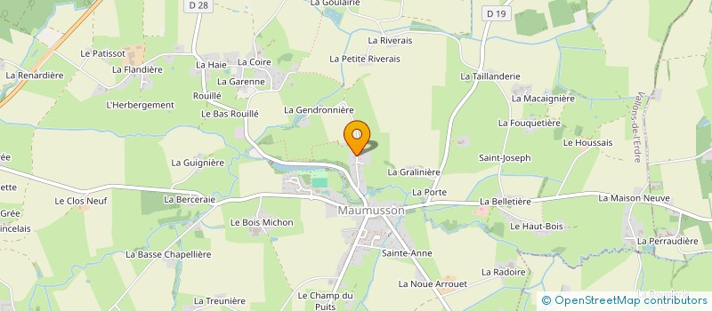 localisation de l'entreprise SCI R.G.M.  VALLONS-DE-L'ERDRE