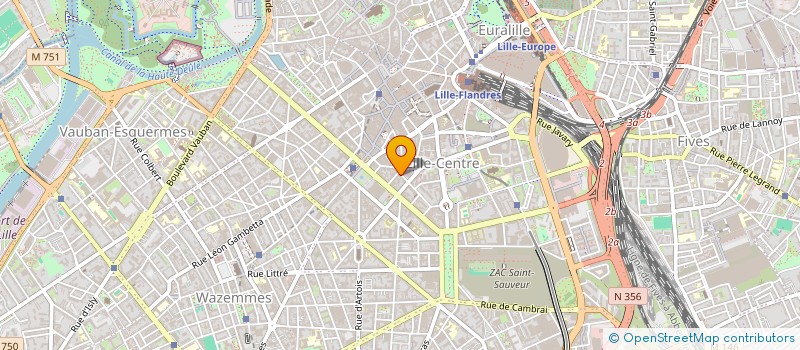 localisation de l'entreprise SCI R G OVIGNEUR à LILLE