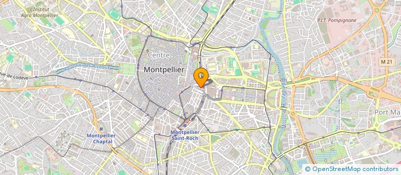 localisation de l'entreprise SCI R.G T. à MONTPELLIER