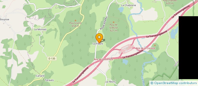 localisation de l'entreprise SCI R.H.  VITRAC-SUR-MONTANE