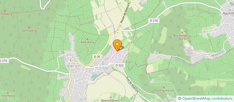 localisation de l'entreprise SCI R-H  BRSCH