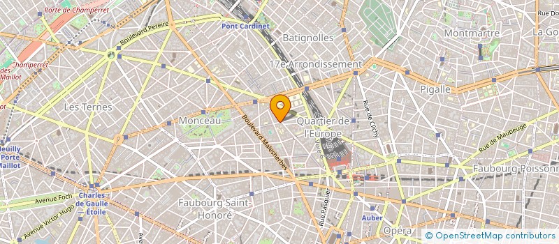 localisation de l'entreprise SCI R.H.C.  PARIS