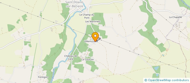 localisation de l'entreprise SCI R.I. à SAINT-HILAIRE-SUR-BENAIZE