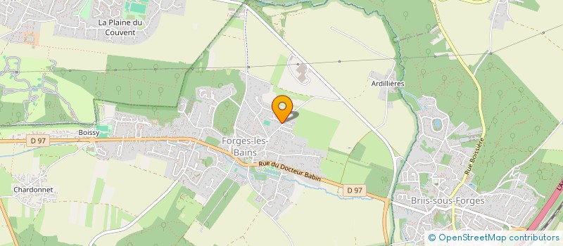 localisation de l'entreprise SCI R.J.M  FORGES-LES-BAINS