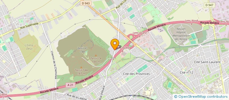 localisation de l'entreprise SCI R&L  LOOS-EN-GOHELLE