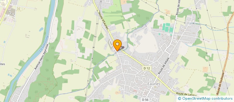 localisation de l'entreprise SCI R L C A  MURET