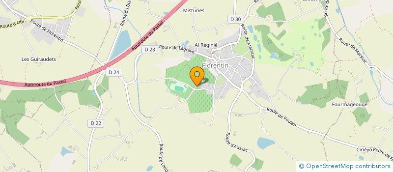 localisation de l'entreprise SCI R LOGIS  FLORENTIN