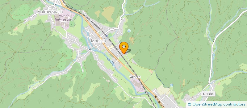 localisation de l'entreprise SCI R.M  MOOSCH