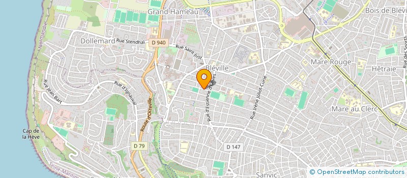 localisation de l'entreprise SCI R&M à LE HAVRE