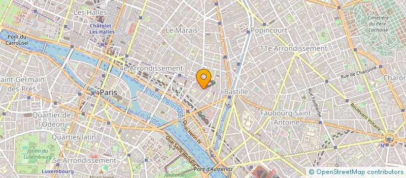 localisation de l'entreprise SCI R. M. D. G.  PARIS