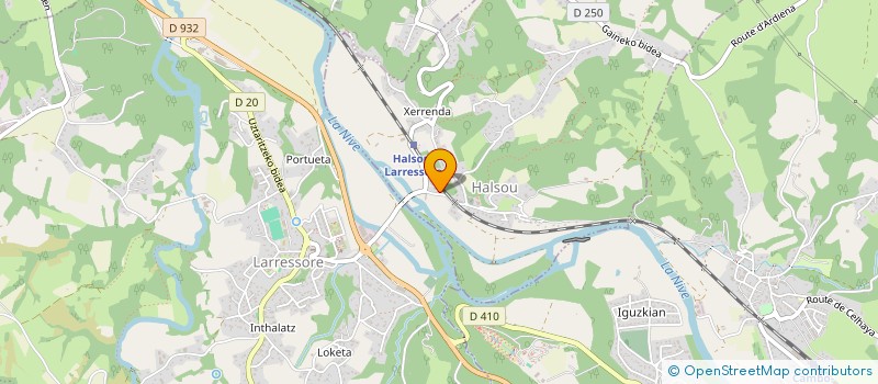 localisation de l'entreprise SCI R.M.J.  HALSOU