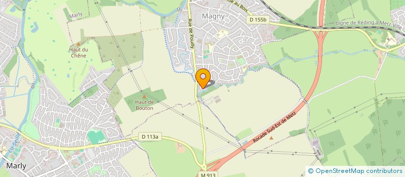 localisation de l'entreprise SCI R.M.J.  METZ