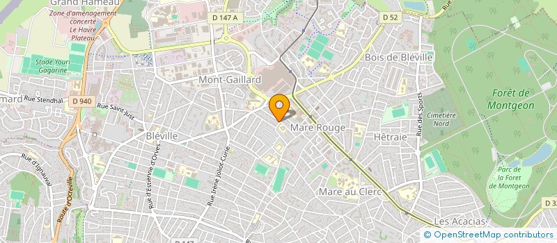 localisation de l'entreprise SCI R.M.M.S à LE HAVRE