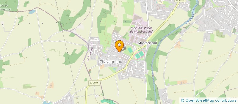 localisation de l'entreprise SCI R'MAX  CHARVIEU-CHAVAGNEUX