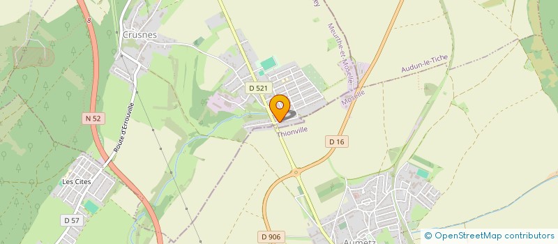 localisation de l'entreprise SCI R.O.S  CRUSNES