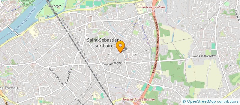 localisation de l'entreprise SCI R.O.Y.O. IMMO à SAINT-SEBASTIEN-SUR-LOIRE