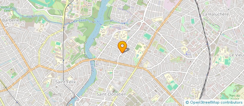 localisation de l'entreprise SCI R P à NANTES
