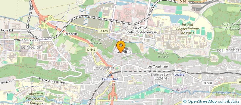 localisation de l'entreprise SCI R.P.G à PALAISEAU