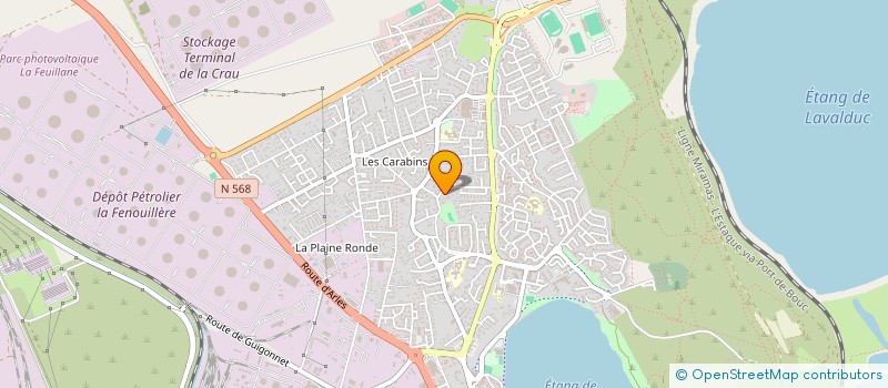 localisation de l'entreprise SCI R.P.I  FOS-SUR-MER