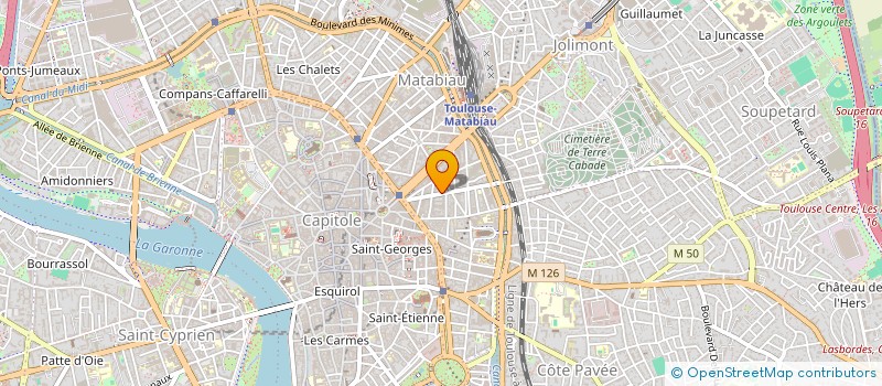 localisation de l'entreprise SCI R.P.L.C. à TOULOUSE