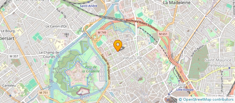 localisation de l'entreprise SCI R'PRINCESSE à LILLE