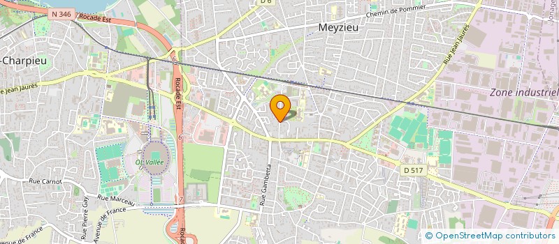 localisation de l'entreprise SCI R.R.O.  MEYZIEU