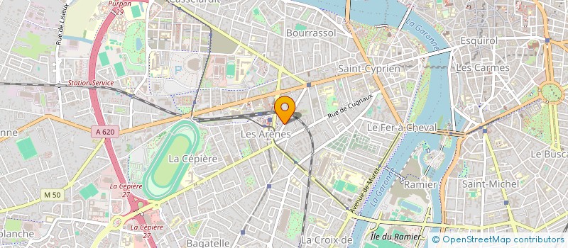 localisation de l'entreprise SCI R+S 3 à TOULOUSE
