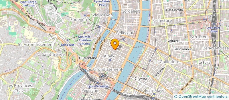 localisation de l'entreprise SCI R.S.C  LYON