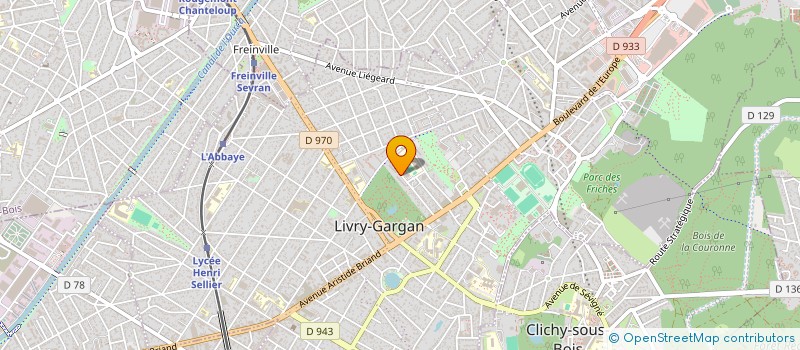 localisation de l'entreprise SCI R S D à LIVRY-GARGAN