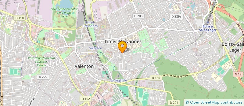 localisation de l'entreprise SCI R.S.D.I.  ALFORTVILLE