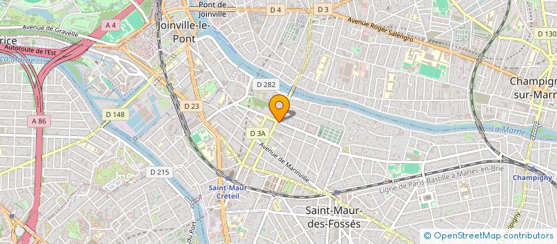 localisation de l'entreprise SCI R.S.M.H. à SAINT-MAUR-DES-FOSSES