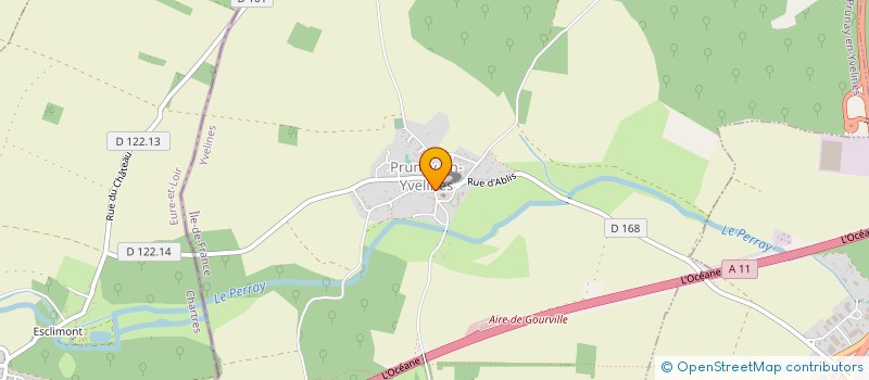 localisation de l'entreprise SCI R.S.P.  MONTIGNY-LE-BRETONNEUX