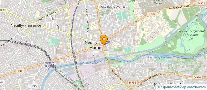 localisation de l'entreprise SCI R.S.R à NEUILLY-SUR-MARNE