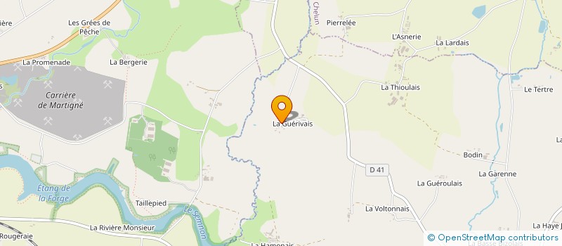 localisation de l'entreprise SCI R.T.A.  EANCE