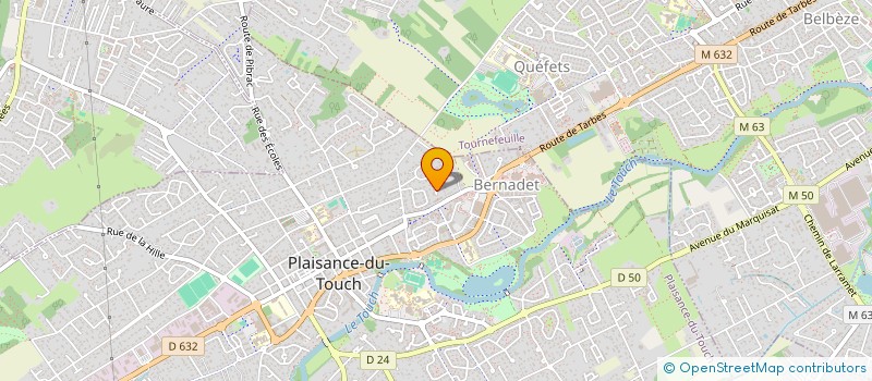 localisation de l'entreprise SCI R.T.C.M.  PLAISANCE-DU-TOUCH