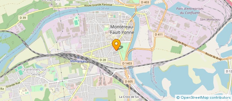 localisation de l'entreprise SCI R.T.R à MONTEREAU-FAULT-YONNE