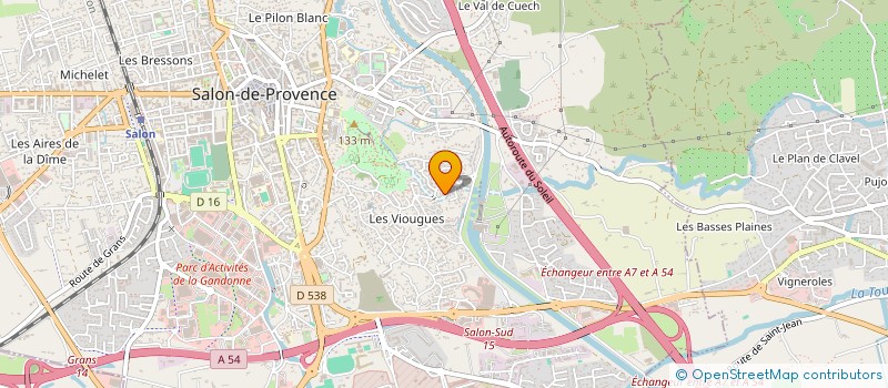 localisation de l'entreprise SCI R TO GO  SALON-DE-PROVENCE