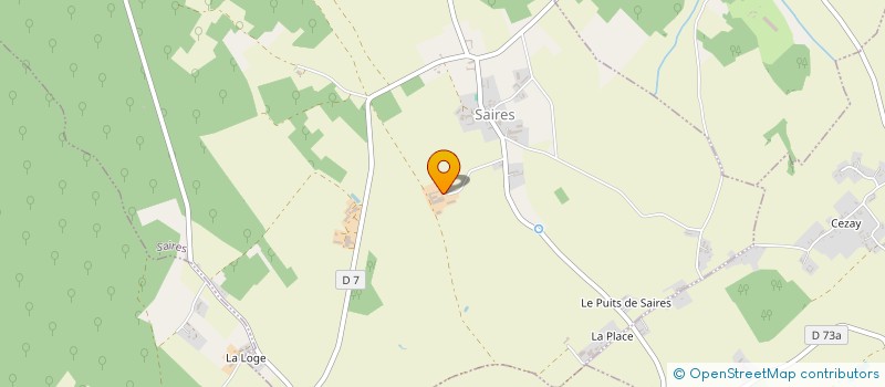 localisation de l'entreprise SCI R2 IMMO  SAIRES