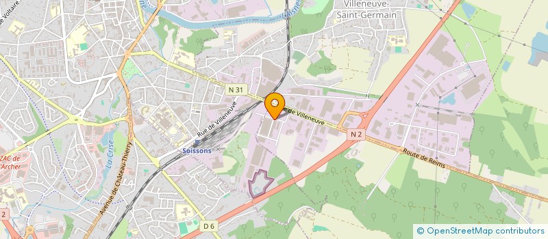 localisation de l'entreprise SCI R2AC  BILLY-SUR-AISNE