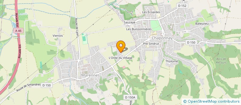 localisation de l'entreprise SCI R2D  MARENNES