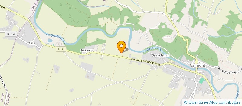 localisation de l'entreprise SCI R2DS  MONESTROL