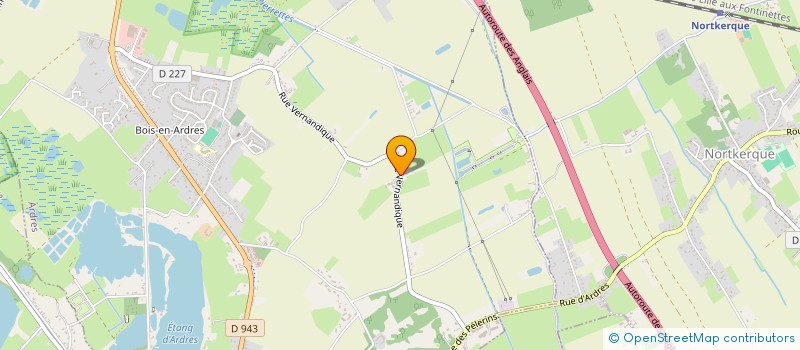 localisation de l'entreprise SCI R2E IMMO  ARDRES