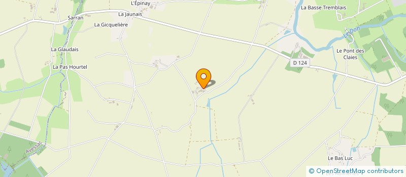 localisation de l'entreprise SCI R2MD  GUEMENE-PENFAO