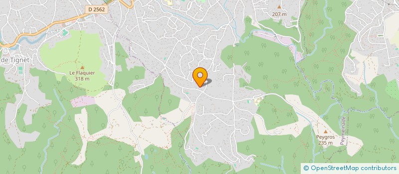 localisation de l'entreprise SCI R2MV  PEYMEINADE