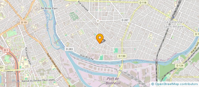 localisation de l'entreprise SCI R2S à SAINT-MAUR-DES-FOSSES