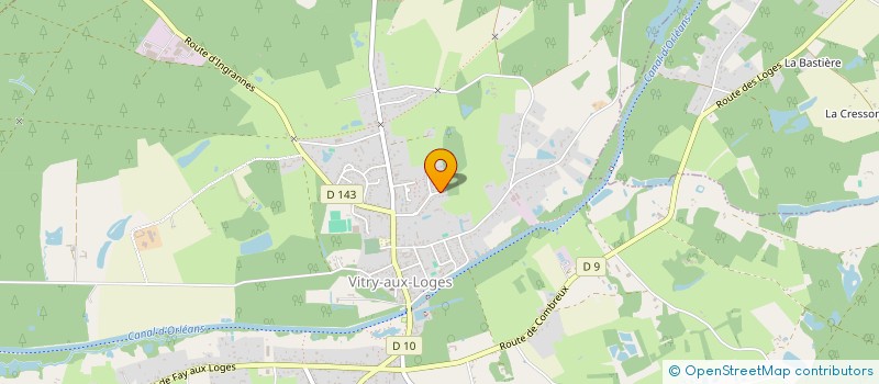 localisation de l'entreprise SCI R2VD  VITRY-AUX-LOGES