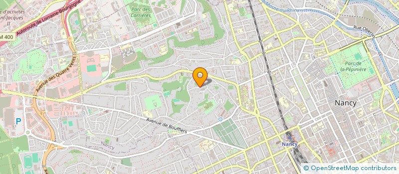 localisation de l'entreprise SCI R3W  NANCY