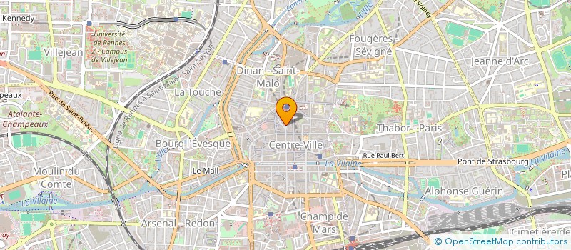 localisation de l'entreprise SCI R55 IMMO  RENNES